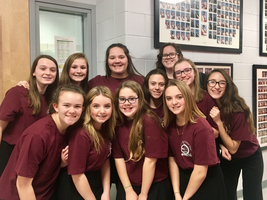 girls middle school choir